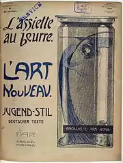Composition de style Art Nouveau