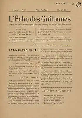 Image illustrative de l’article L'Écho des Guitounes