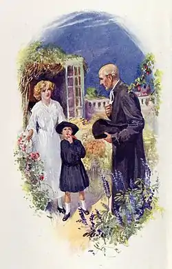 L'Enfant à la balustradeéd. 1913, illusration de Claude Chopy.