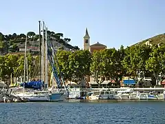 Vue depuis le port de L'Estaque