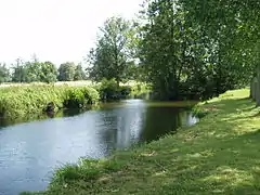 L'Eure entre Loché et La Varenne.