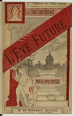 Couverture du roman L'Ève future de Villiers de L'Isle Adam.