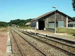 Halle marchandise direction Besançon.