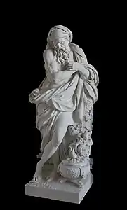 L'Hiver (1675-1679), marbre, château de Versailles.