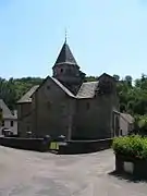 Église de L'Hôpital-Saint-Blaise en France.