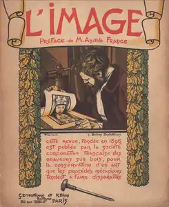 L'Image, frontispice (1904, n° spécimen)