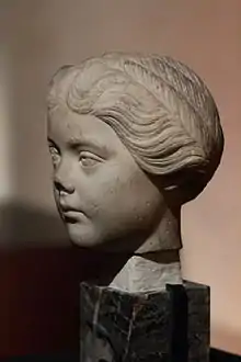 Buste d'Annia Aurelia (150-182).