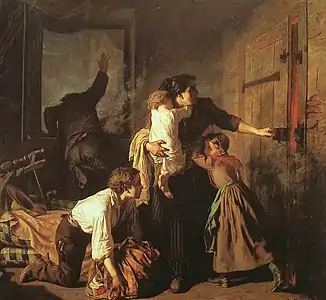 L'Incendie, 1850–51, musée des Beaux-Arts d'Orléans.