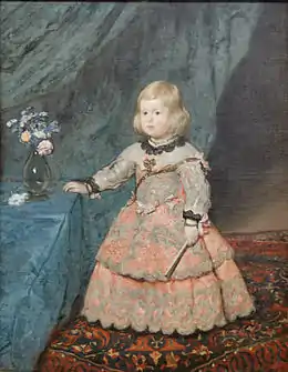 L'infante Marguerite-Thérèse à 3 ans (1654)Musée d'histoire de l'art, Vienne