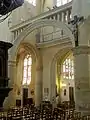 Croisillon sud, vue dans la chapelle de la Vierge.