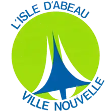 Logo de la ville nouvelle de L'Isle-d'Abeau à partir de 1976.