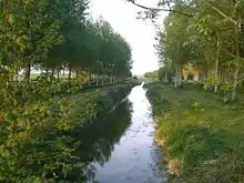 L'Omignon, un affluent de rive droite.