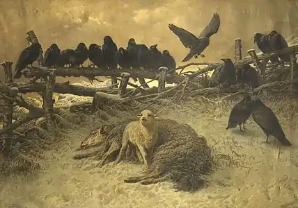 L'Orphelin, de la série « souvenirs d'Auvergne » (ca. 1885, musée d'Orsay, Paris, France).