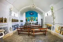 Intérieur de la chapelle Sainte-Élisabeth-de-Hongrie.