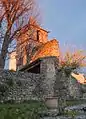 L'ancien clocher de l'église Saint-Sébastien.