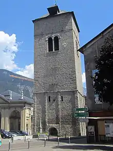 l'ancien clocher de l'église Notre-Dame