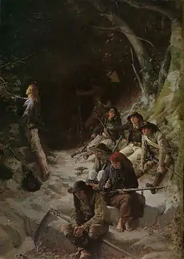 L'Embuscade, épisode de la Chouannerie (1883), musée d'art et d'histoire de Cholet.