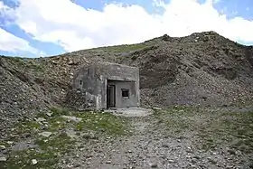 Bloc 1 : l'entrée de l'ouvrage des Granges-Communes.