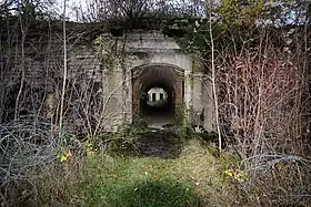 L'entrée du fort de Dampierre.