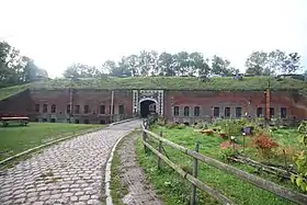 L'entrée du fort de Seclin.