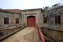 L'entrée du fort.