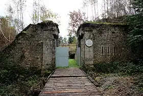 L'entrée du fort.