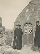 Louis Duchesne sur l'île de Cézembre.