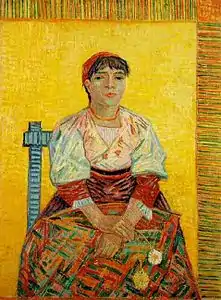 Vincent van Gogh, L'Italienne (1887), Paris, musée d'Orsay.