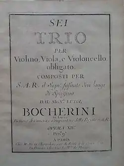 Image illustrative de l’article Six trios opus 14 de Luigi Boccherini