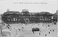 La Préfecture et Place de la République en 1917