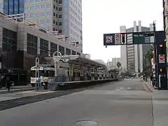 Terminus sud de la ligne A.