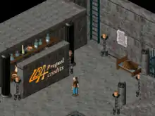 L'écran-titre et une scène de LBA Prequel, version modifiée du jeu réalisée par la communauté des joueurs.