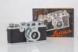 Leica IIIc (1941) avec  mode d'emploi.