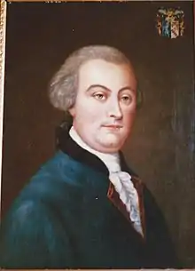 Daniel LEYNIERS, Teinturier et fabricant de tapisseries, membre du Lignage Coudenberg et généalogiste (1705-1770). Époux de Anne Catherine Brigitte VAN SCHOONENDONCK.