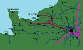 Image illustrative de l’article Ligne nouvelle Paris - Normandie