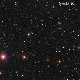 Image illustrative de l’article Galaxie naine du Sextant