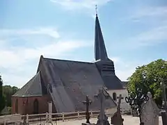 L'église Saint-Nicolas.