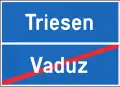 4.28 Fin de localité sur route principale (Liechtenstein)