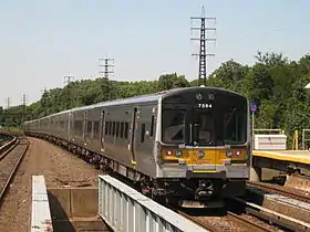 Un train M3 similaire à celui impliqué dans l'accident.