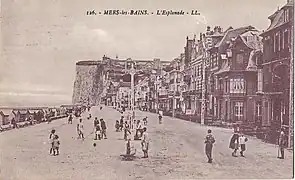 Mers, une cité balnéaire dans les années 1930.