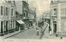 La rue Carnot, avant la Première Guerre mondiale