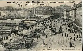 Quai de la Fraternité, avant 1914.