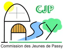 Logo de la commission de Passy inspiré par le logo de la ville de Passy dans l'Yonne