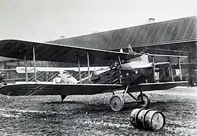 Vue de l'avion.