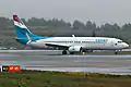 LUXAIR BOEING 737-800 équipé avec les « Scimitar Winglets ».