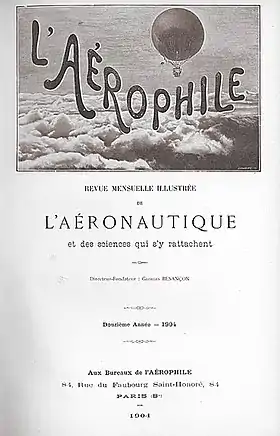 Image illustrative de l’article L'Aérophile