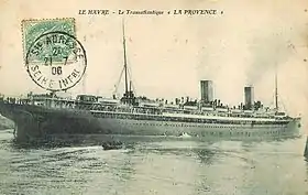 illustration de La Provence (paquebot de 1906)