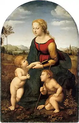 Raphaël - La Belle Jardinière1505-1508, Musée du Louvre.