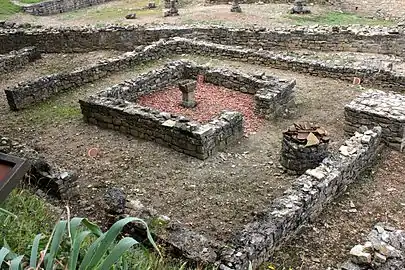4 - Fanum, un des deux temples de l'aire cultuelle
