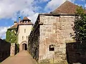 Château de la Petite Pierre avant sa rénovation de 2017